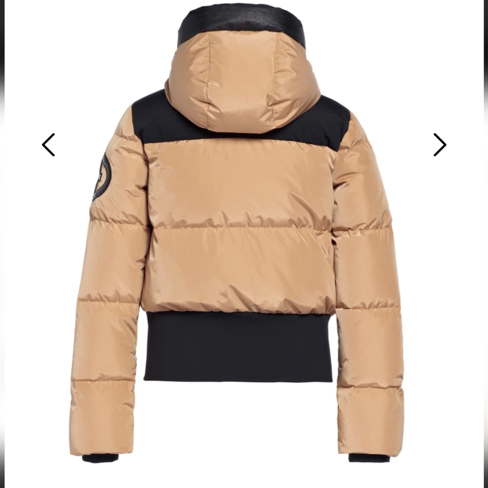 Goldbergh Reese Puffer Ski Jacket in  Latte - Picture 6 of 16